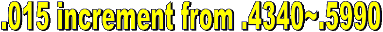 .015 increment from .4340~.5990